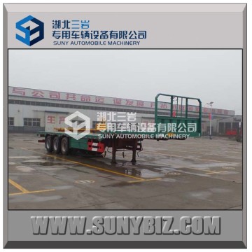 China new condition Flatbed semi-trailer,transport trailer for hot sale