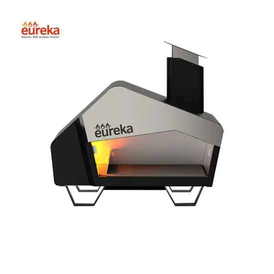 Stainless Steel 13 Inch Commercial Large Gas Wood Pizza Oven for Sale