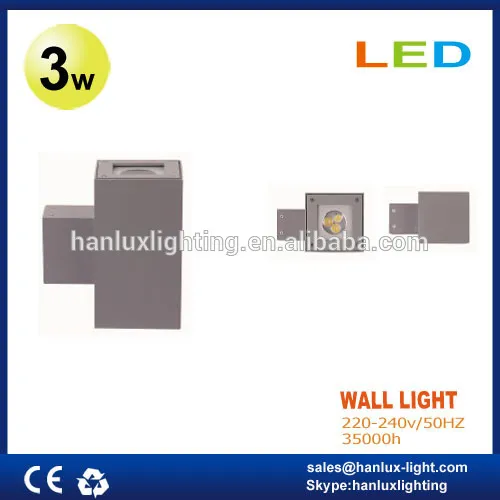 3W IP65 LED Wall lighting