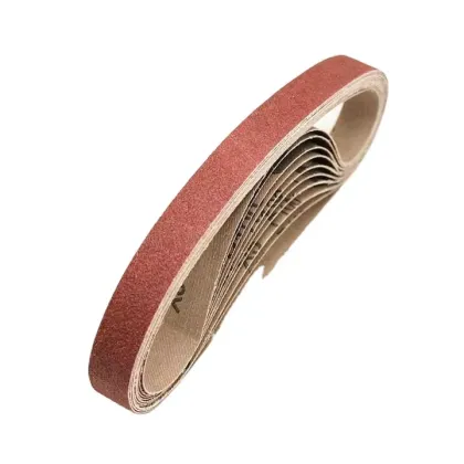 3M Aluminum Oxide Sanding Belts for Wood, Marble, and Metal