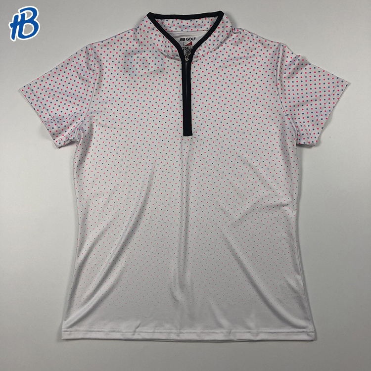 custom logo white slim fitted polo shirts