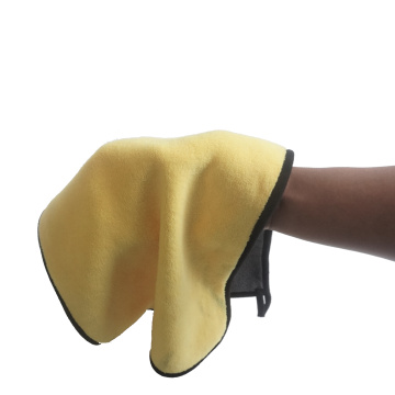 Autopflege Tuch zum Detail des Autowaschhandtuches