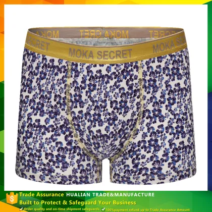 Hot Selling Fashion Design Soft Hanes satin boxer shorts