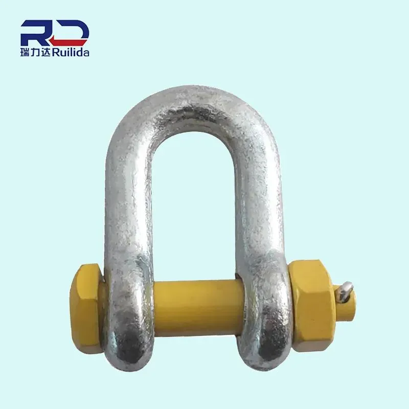 D-Type Shackle with Corrosion Resistance