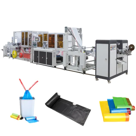 Full-Automatic Perforate Bag Interleaved Draw Tape Bag On Roll Production Machine: Showcase at American Exhibition