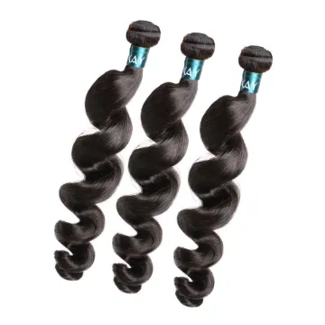 Cheap Customized Private Label Ocean Loose Wave Brazilian Hair Weave Bundles with Closure Virgin Human Hair Extensions