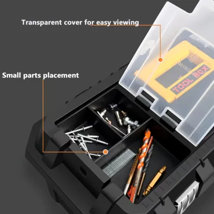 1PC black hardware tool box