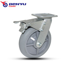 Trolley -Karren Hochleistungs Industrial Silent TPR Caster