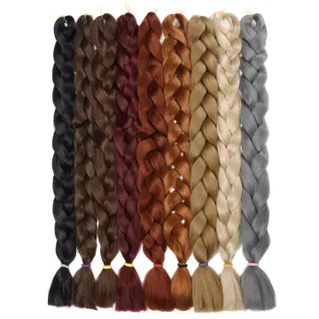 Wholesale 82" 165g Jumbo Braiding Hair Synthetic Hair Braids Hair Braiding Extensions