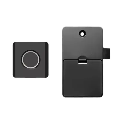 Smart fingerprint drawer lock bedside table wardrobe lock