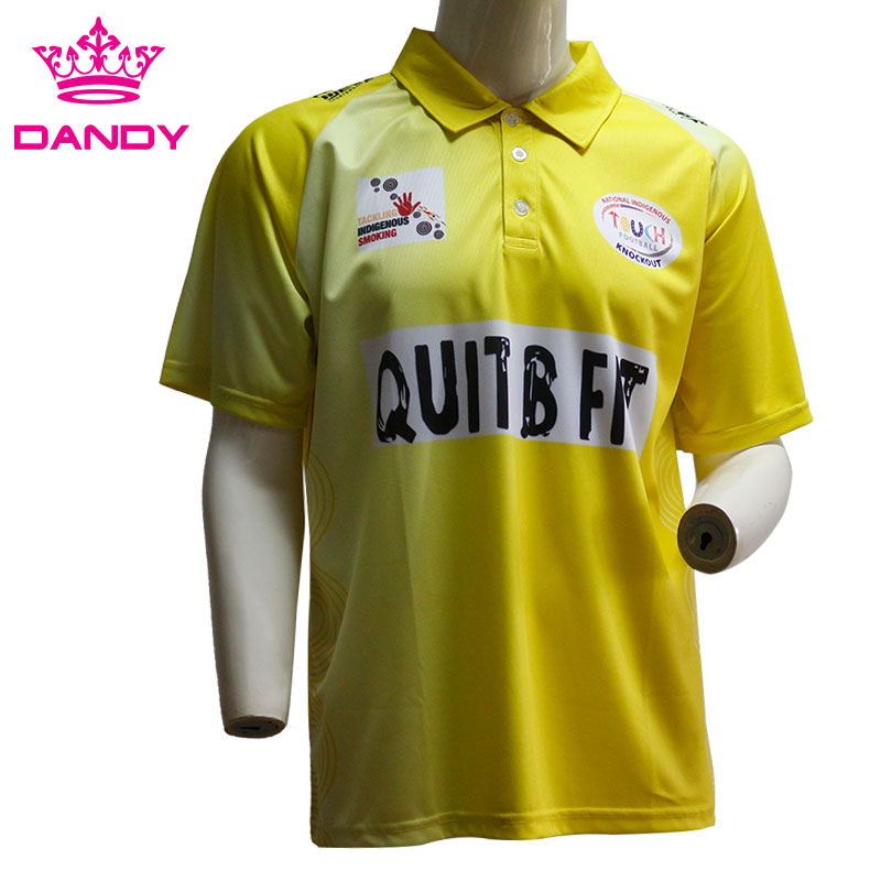 Großhandelspezifische Sublimation Polo -Shirts
