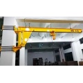 Pillar mounted floor jib crane machine