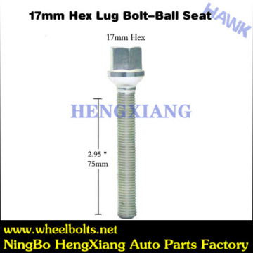 สังกะสี Hex Lug Bolts