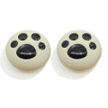 Nuovo arrivato Multi Colori Cat Paw Button Resina Cabochon Decorazione Perline Artigianato artificiale Ornamento fatto a mano Accessorio