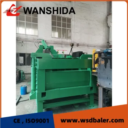 hydraulic paper press for recycling equipment