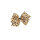 dot polyester ribbon bow clips hair accessory