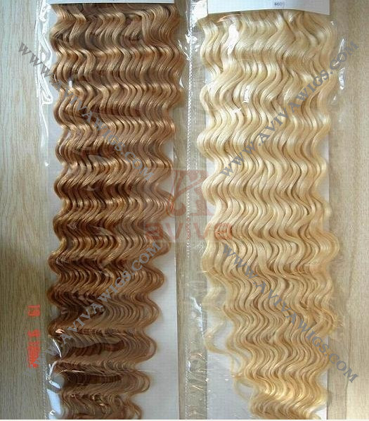 Deep Wave Human Hair Weft (AV-HE013)