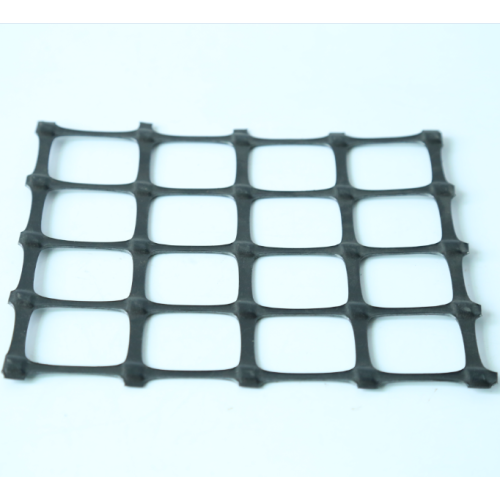 PP biazial plastic geogrid 30kN การเสริมแรงทางเท้า