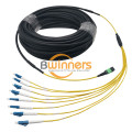 8F MPO-LC G657A2 สายเคเบิล MTP MPO