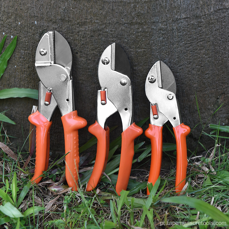 Tesouras de poda de aço SK5 tesouras de jardinagem com faca