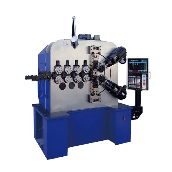 High Quality 8mm 6 Axis CNC Spring Coiling Machine