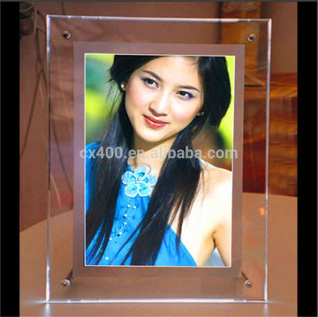 Acrylic picture frames with A3 LED display panel