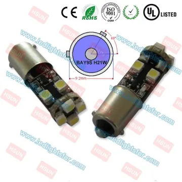 bay9s lamp canbus LED,H21W LED LAMP,BAY9S bulb car light