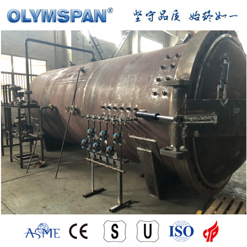 ASME standard small carbon fiber material autoclave