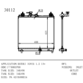 Radiateur pour Suzuki Ignis 1.2 15- OEM 1770081p00