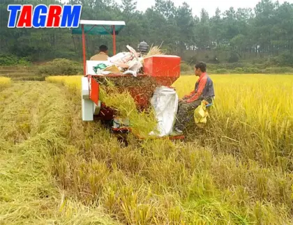 Harvester rice machine kubota harvesting machine for rice