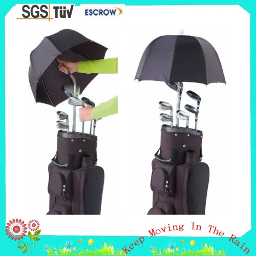 Promotional Rainstoppers Deflector Golf Bag Umbrella, High Quality