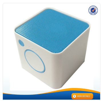 AWS1111 Cube Wireless Microphone Speaker For Saunar Manual Mini Creative Speaker Volume Control