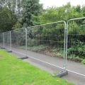 Galvanized can be customized punching stadium temporary  fence