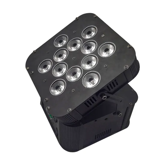 12x18W RGBWA UV LED Wireless Battery PAR Light DMX Uplight