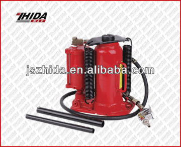 12T hydraulic air bottle jack car lifting with air operated