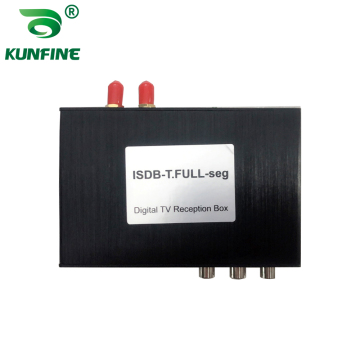 12V-24V Full One Seg Smart TV Receiver for Car - ISDB-T TV Box with Dual Tuners