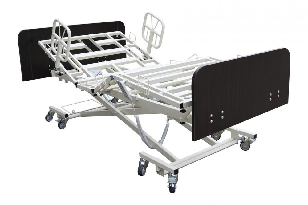3-Function Medical Aged Care Wooden Bed