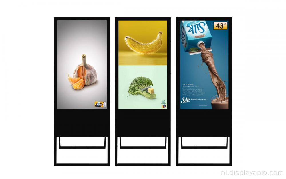 Indoor Standing Advertising Poster LED Display Screen