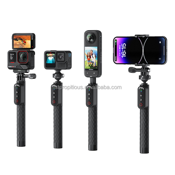 Amagisn afstandsbediening selfie stick voor GoPro - 96 uur batterijduur, waterbestendig