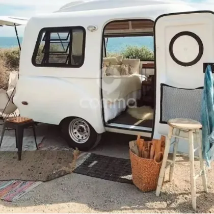 4x4 offroad trailer with bathroom and kitchen