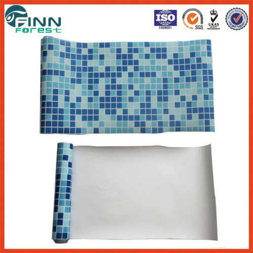 Suitable any shape swimming pool use fashionable mosaic liner piscina