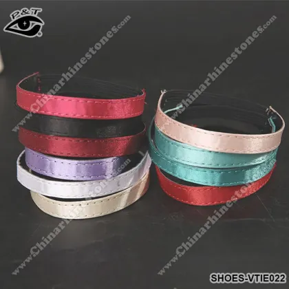 10 colors satin shoe lace elastic shoe straps for high heels