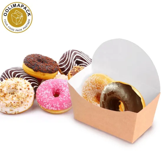 Custom Printed Food Takeaway Boxes: Donut Packaging & French Fries Cones