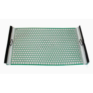 Flat hook strip shale shaker screen