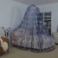 Dark Blue Tie-dyeing Umbrella Canopy Mosquito Net