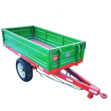 High Performance Single Axle Trailer voor Tractor Farm Transport Tools