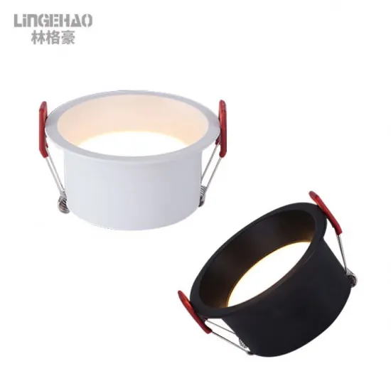Dimmable Led Lights Dim to Warm Round Cut-out Aluminum Body Spot Down Light COB Chip Recessed LED IP65 Downlight