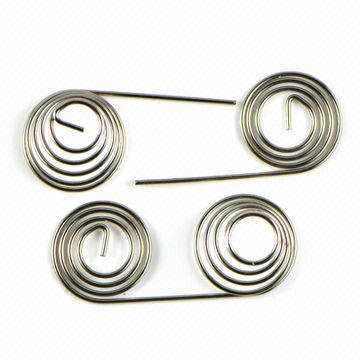 Manufacturer Double Eco-friendly Battery Springs with 0.08 to 10mm Wire Diameter