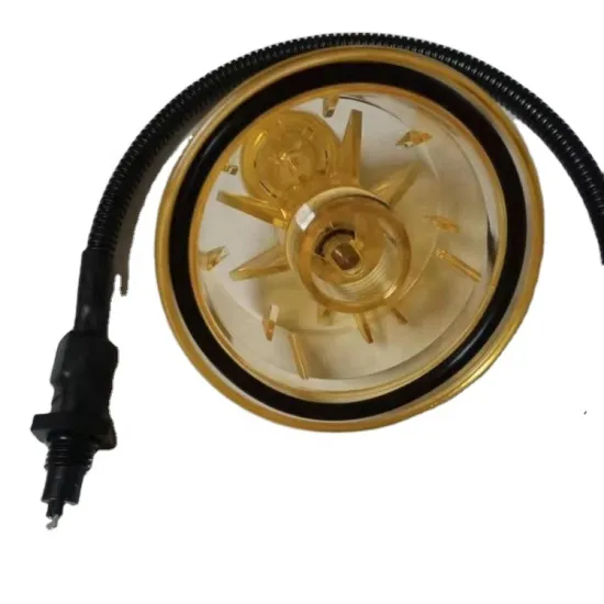 Replacements for PC200-8 Excavator Engine Components: Fuel Prefilter Bowl, Oil Water Separator, and Fuel Filter Sensor