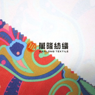 Polyester Woven Suede for Curtain and Tablecloth (75D*225D)